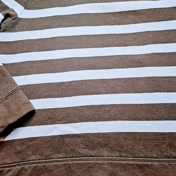 Talbots Womens Blue Striped Long Sleeve Crewneck Sweater Size Large - Picture 3 of 10